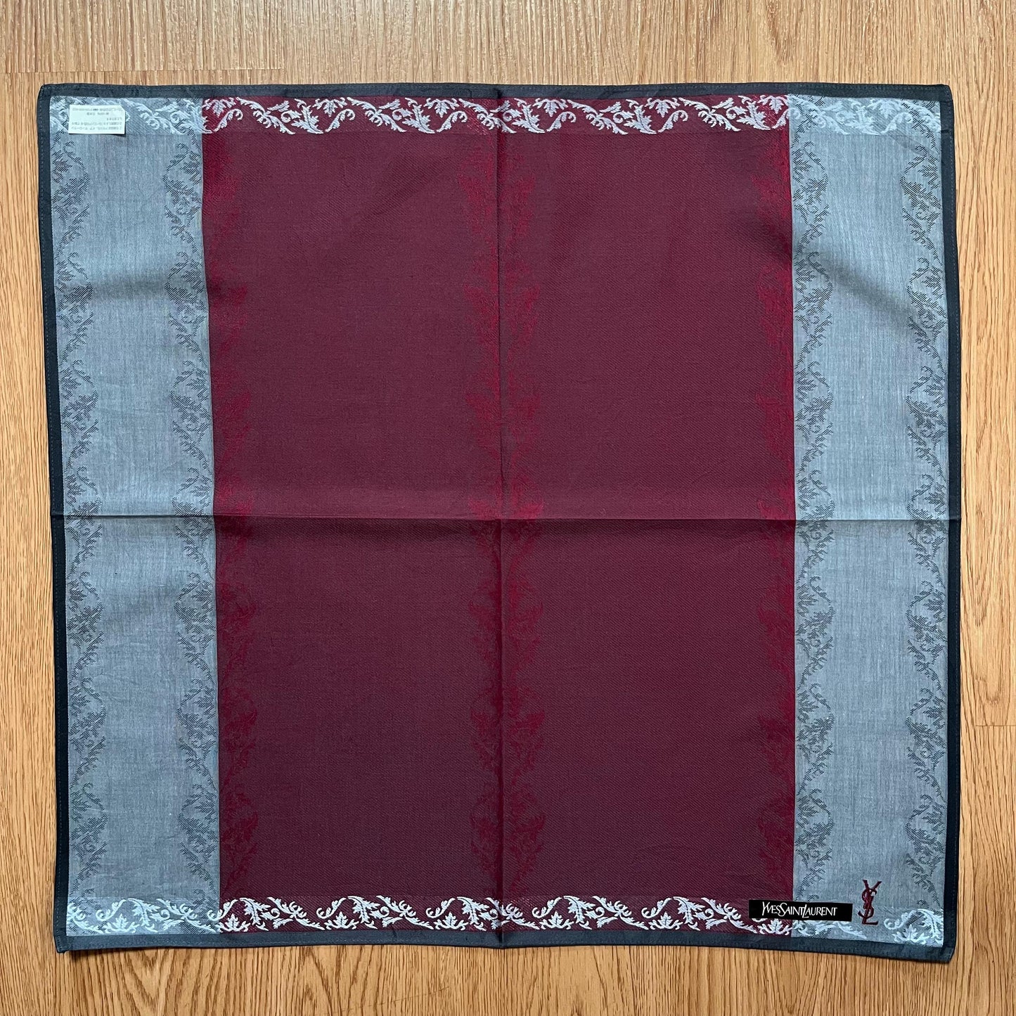 Vintage Yves Saint Laurent Handkerchief