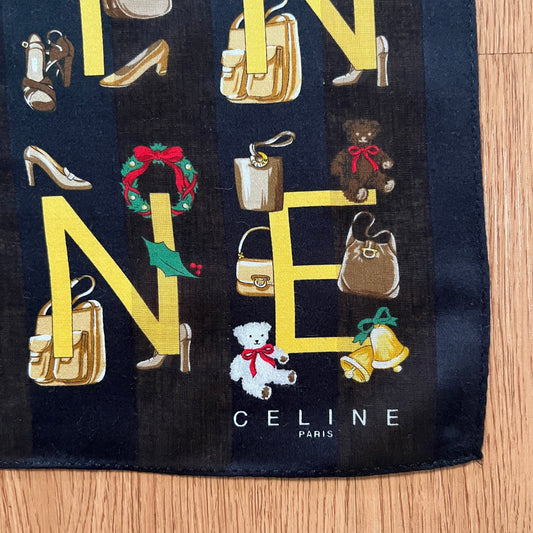 Vintage Celine Handkerchief