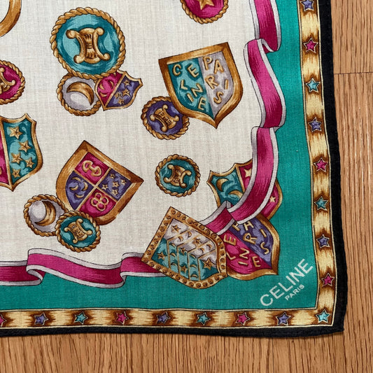 Vintage Celine Paris Handkerchief