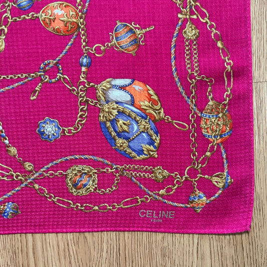 Vintage Celine Paris Handkerchief