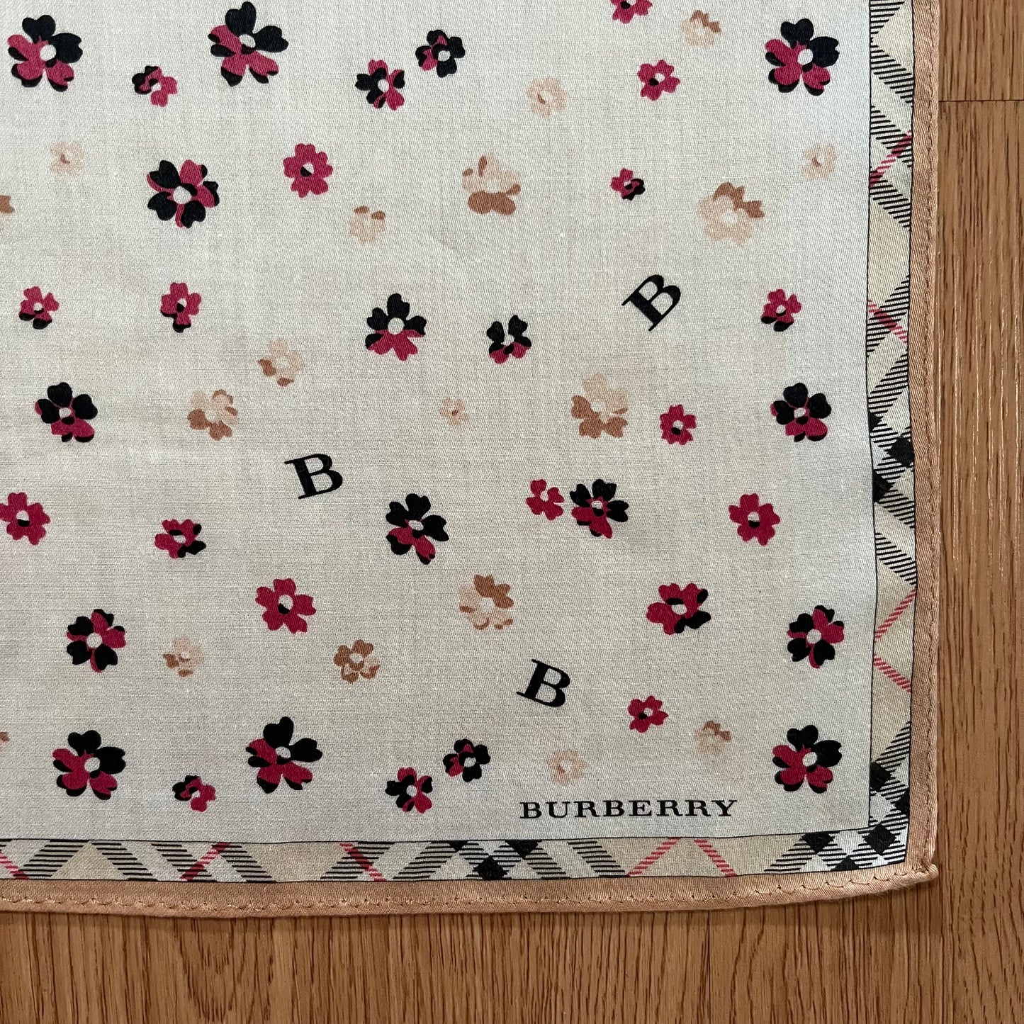Vintage Burberry Handkerchief