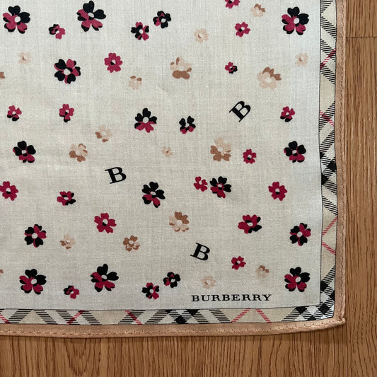 Vintage Burberry Handkerchief