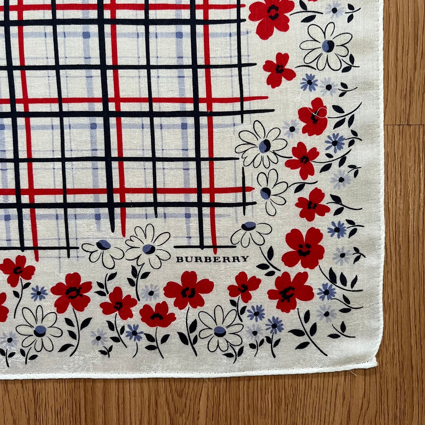 Vintage Burberry Handkerchief