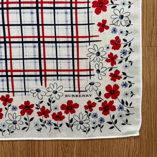 Vintage Burberry Handkerchief