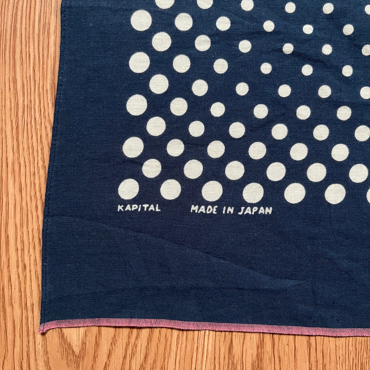 Kapital Fastcolor Selvedge Bandana Handkerchief