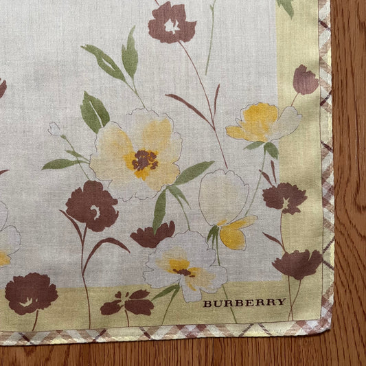 Vintage Burberry Handkerchief