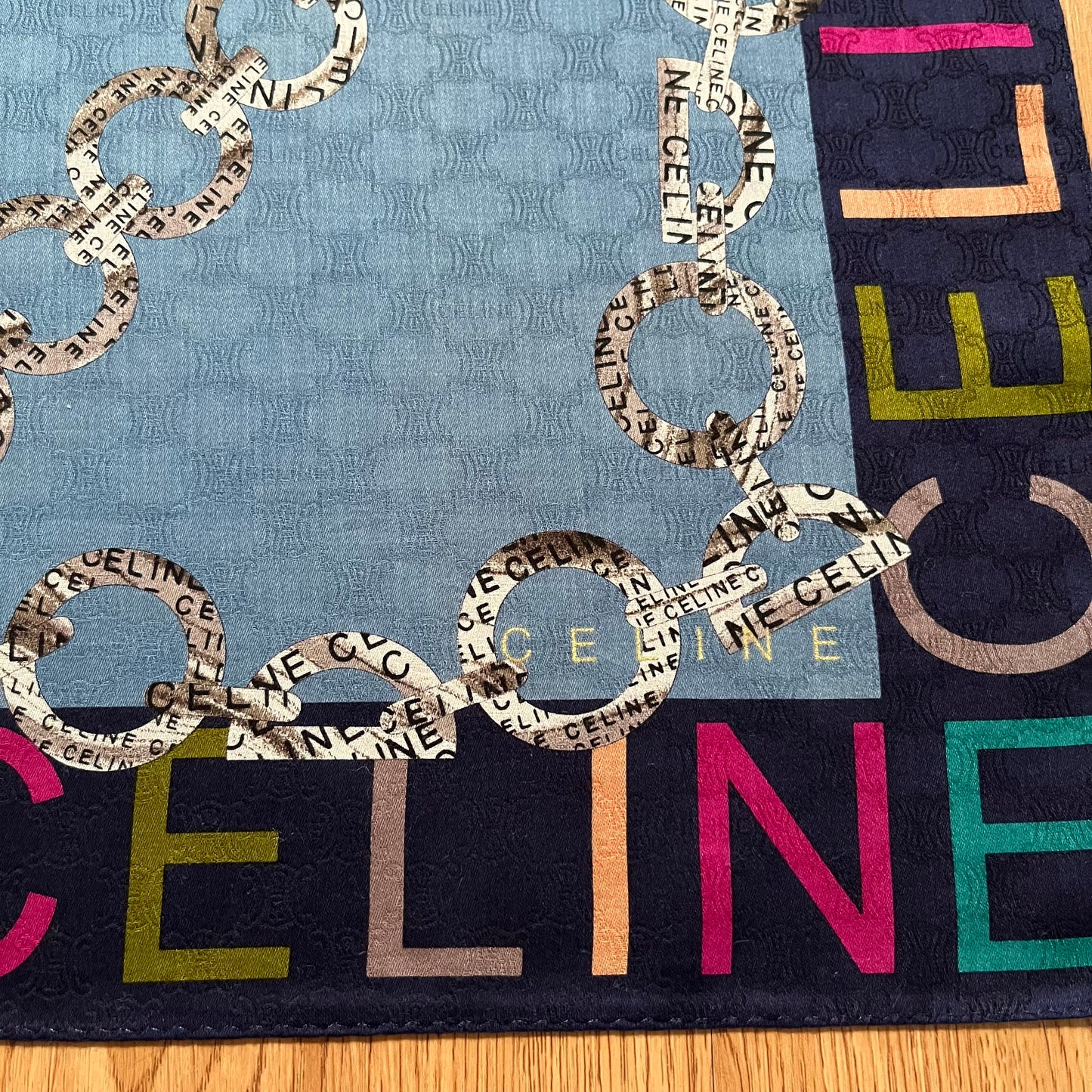 Vintage Celine Paris Handkerchief