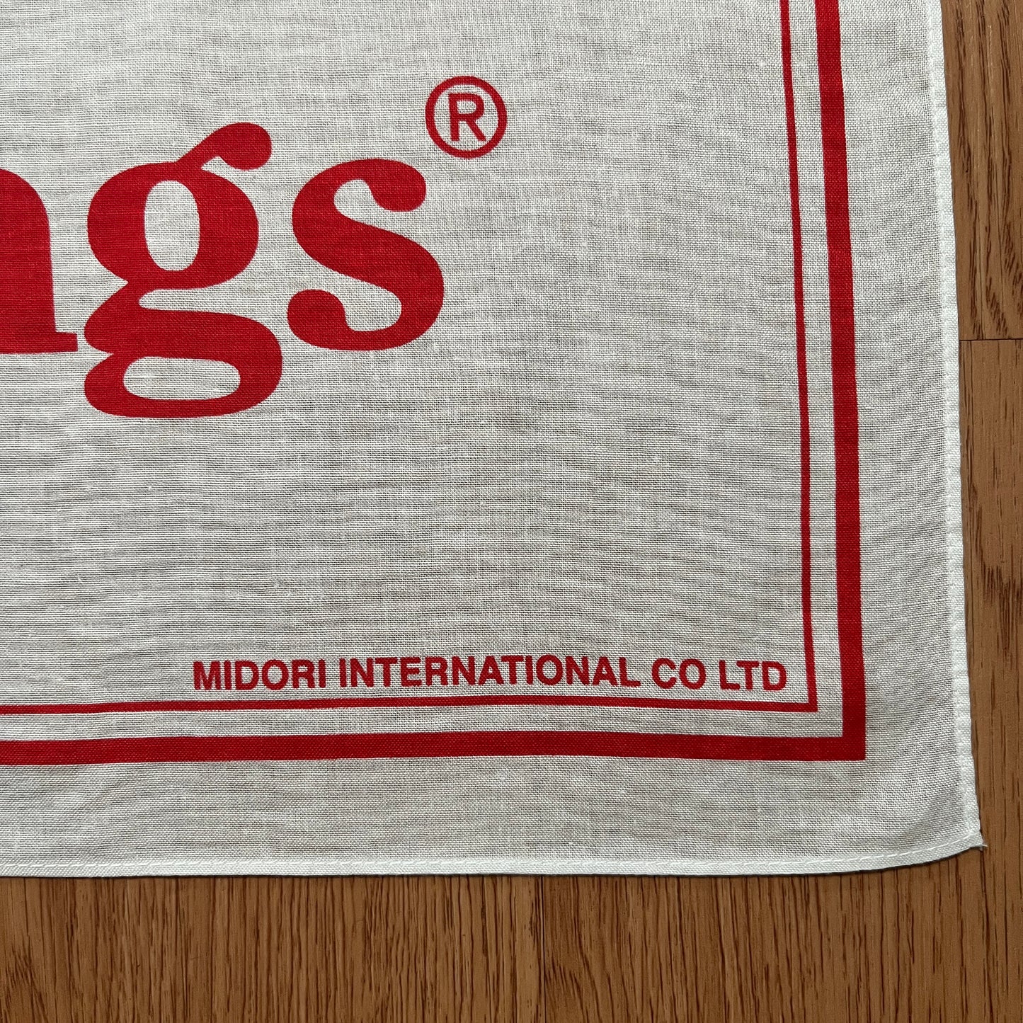 Red Wing Shoes Bandana Made in USA Handkerchief