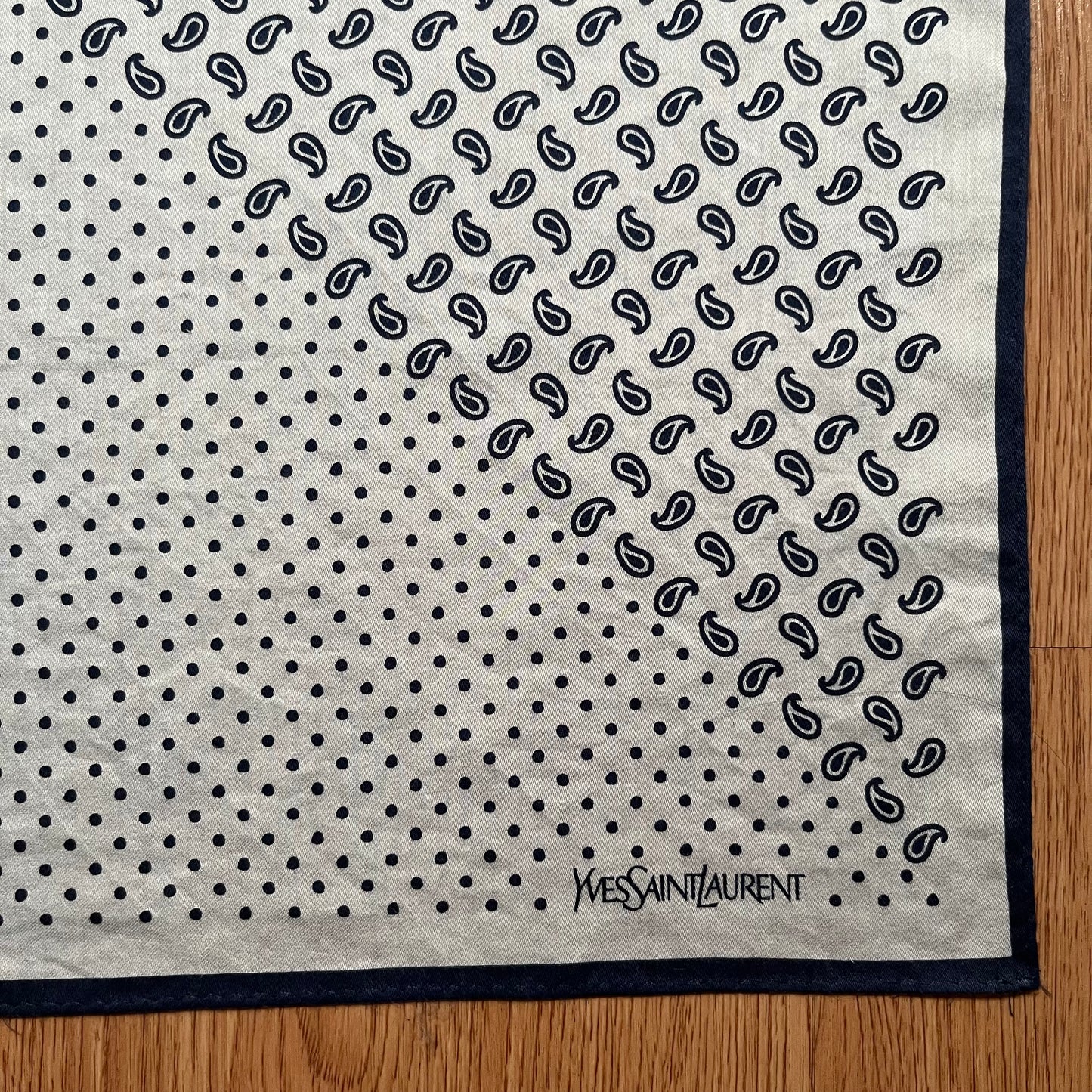 Vintage Yves Saint Laurent Handkerchief