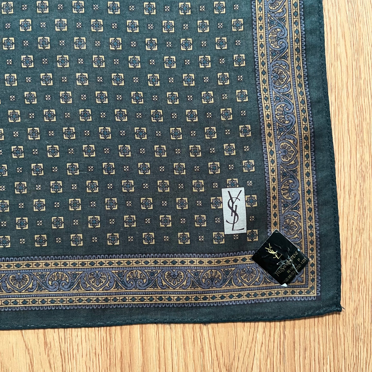 Vintage Yves Saint Laurent Handkerchief