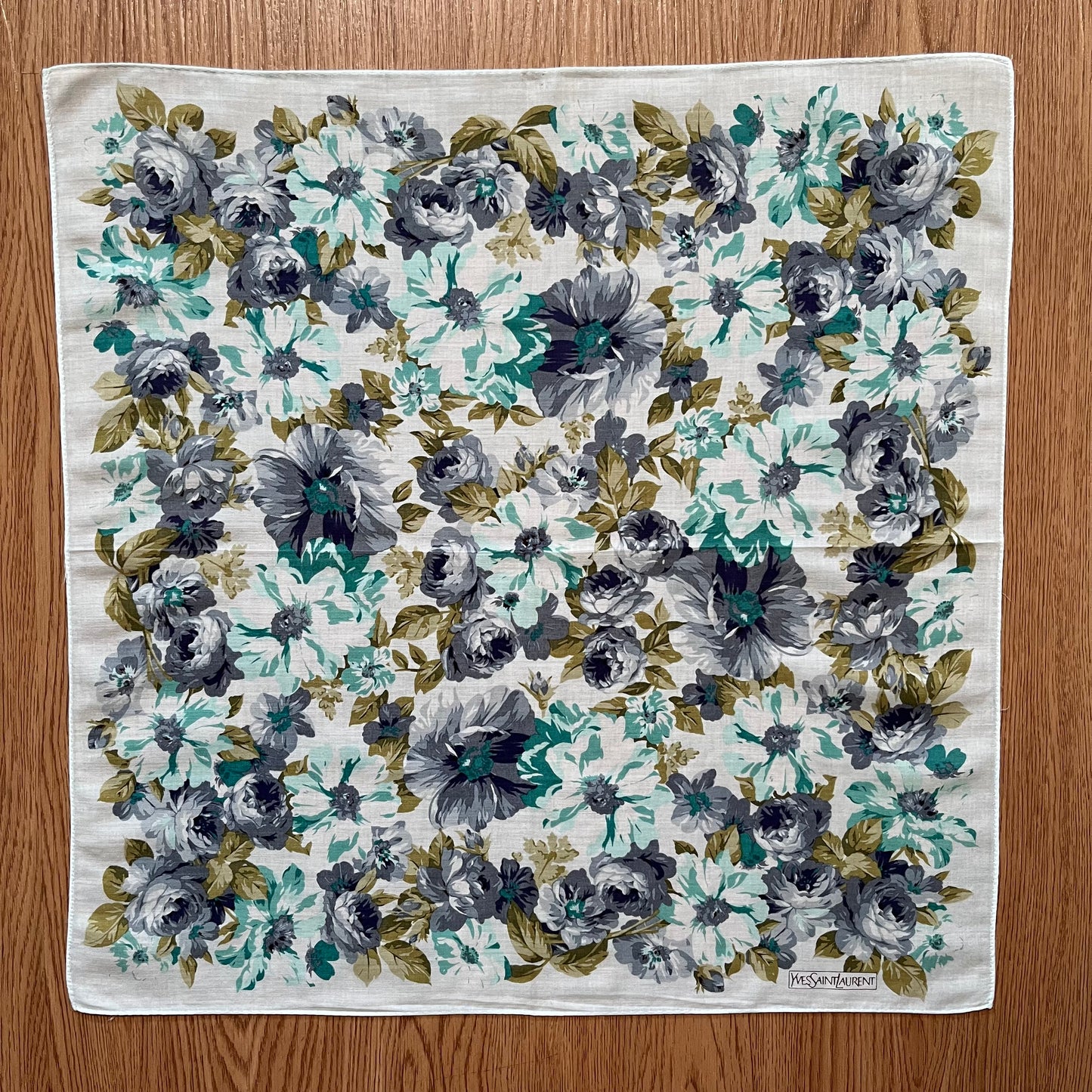 Vintage Yves Saint Laurent Handkerchief