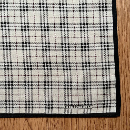 Vintage Burberry Handkerchief