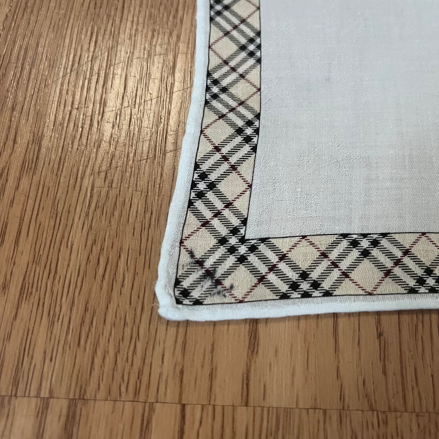 Vintage Burberry Handkerchief