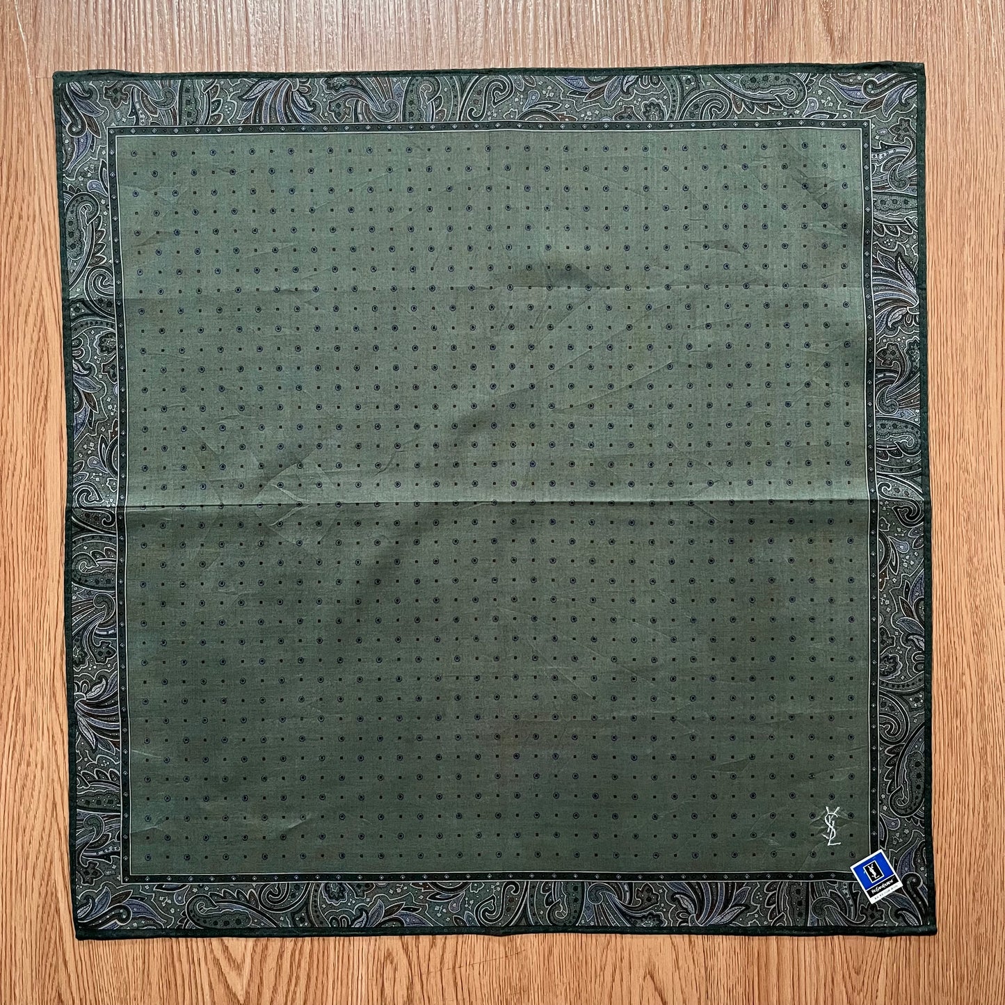 Vintage Yves Saint Laurent Handkerchief