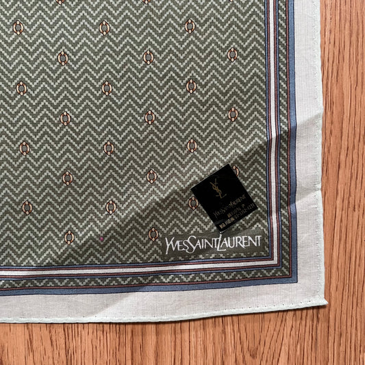 Vintage Yves Saint Laurent Handkerchief