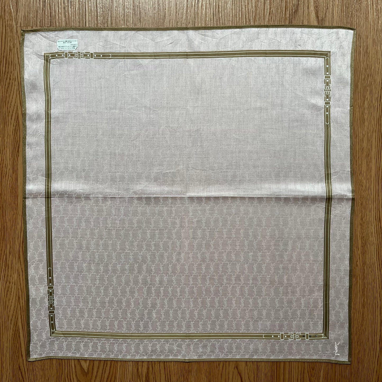 Vintage Yves Saint Laurent Handkerchief