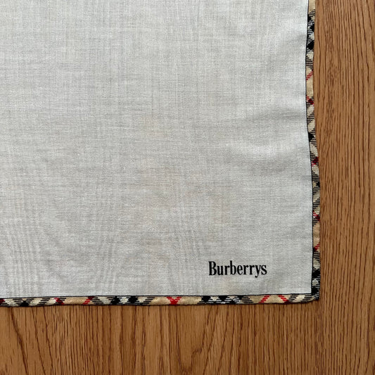 Vintage Burberry Handkerchief