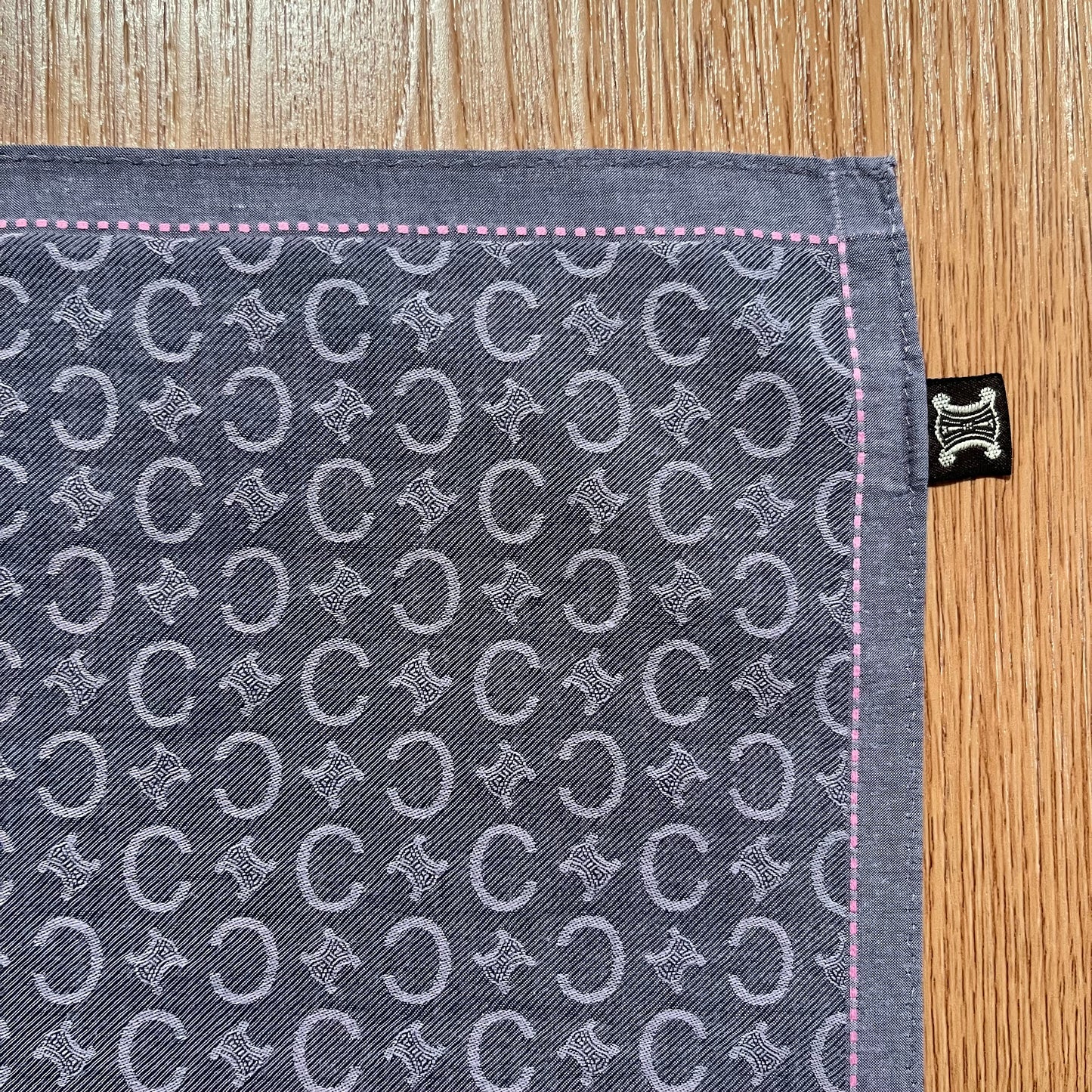 Vintage Coach Handkerchief