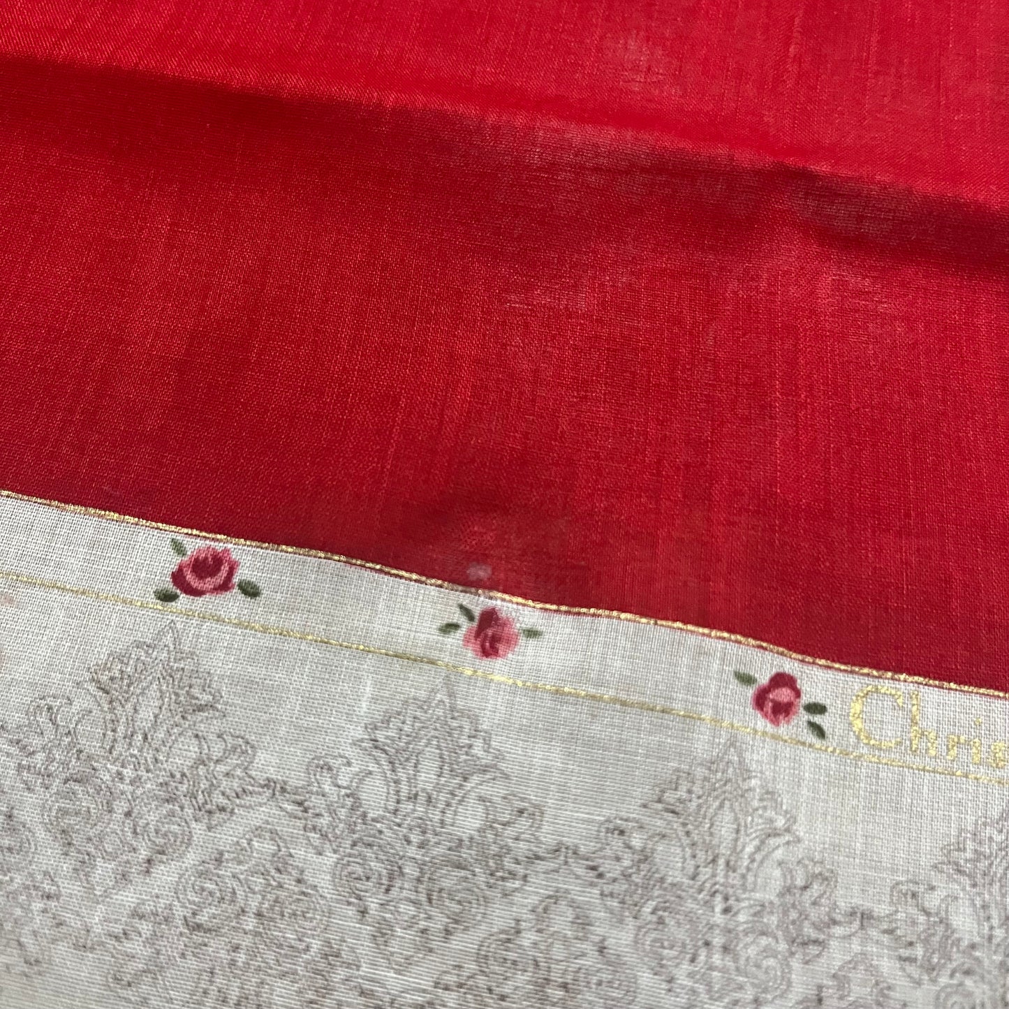 Vintage Yves Saint Laurent Handkerchief