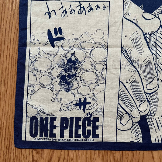 One piece crying Ace handkerchief