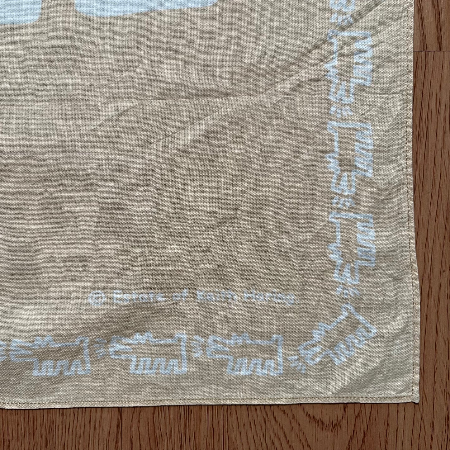 Vintage Keith haring Handkerchief