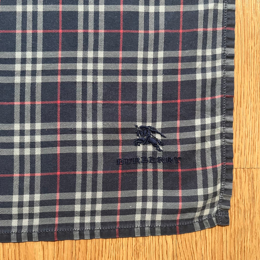 Vintage Burberry Check Handkerchief