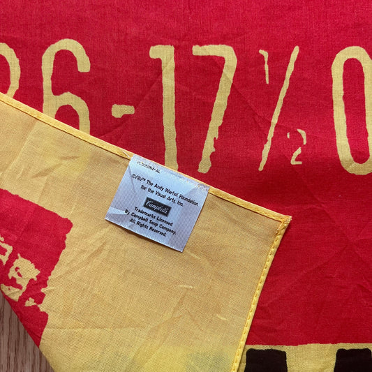 Andy Warhol SPRZ NY Campbell Tomato Juice bandana UNIQLO Handkerchief