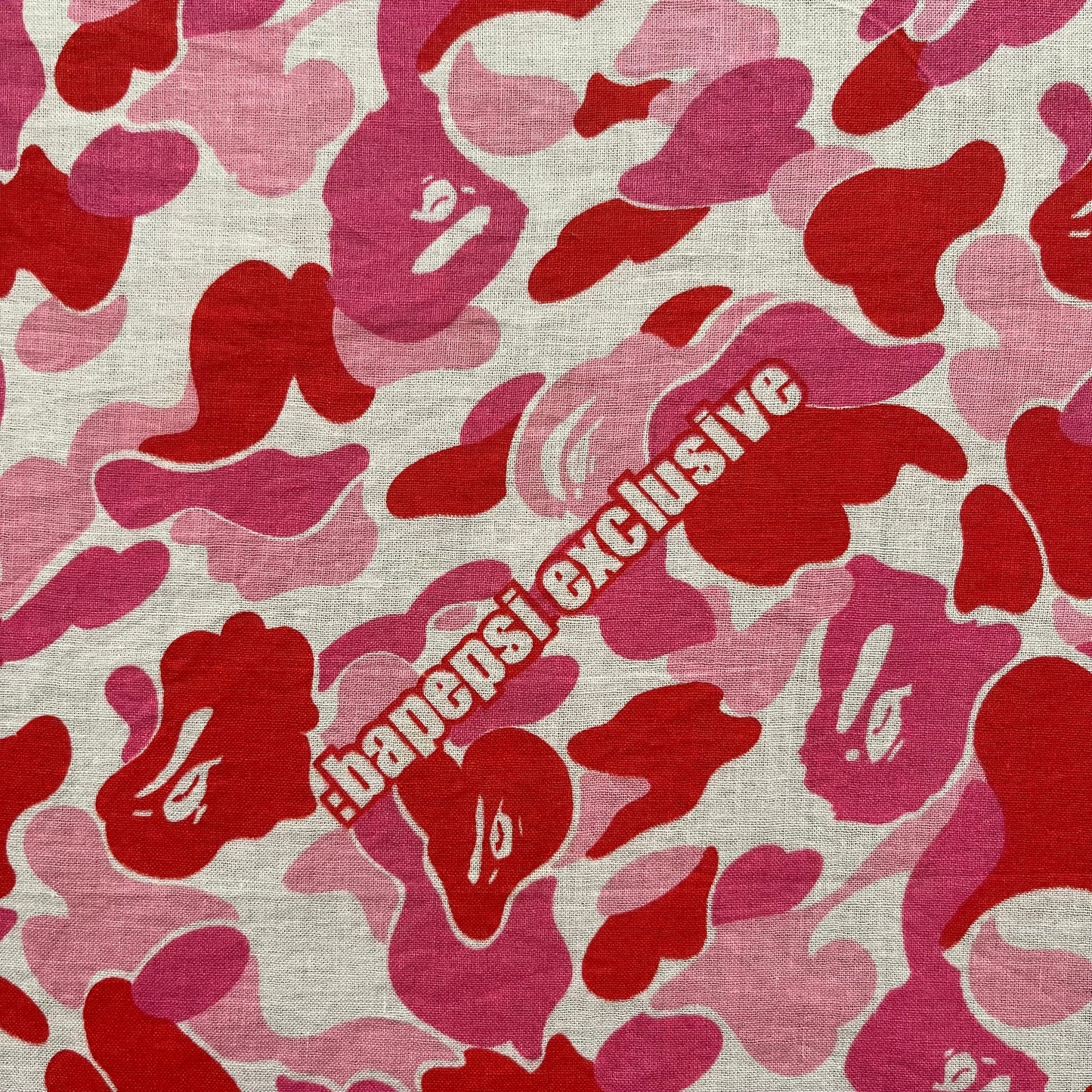 A Bathing Ape x Pepsi Pink Camo Handkerchief