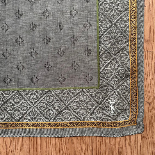 Vintage Yves Saint Laurent Handkerchief