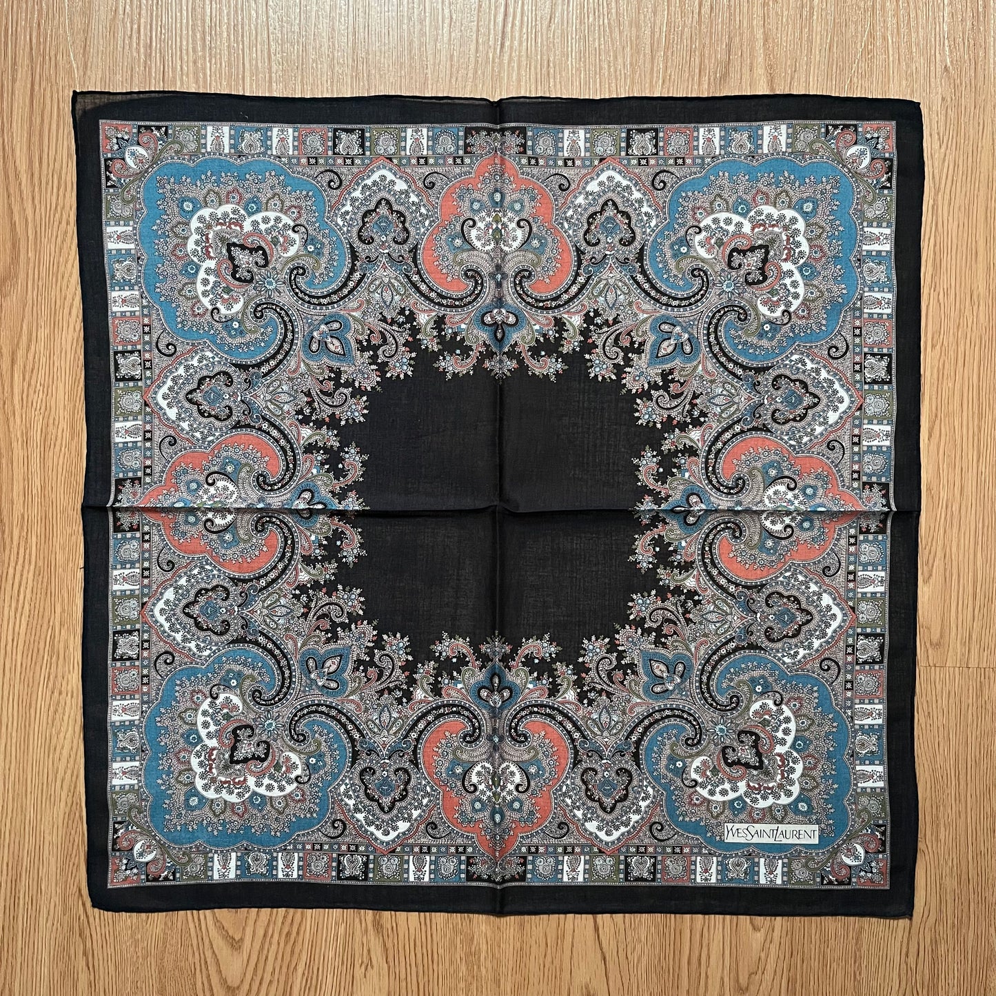 Vintage Yves Saint Laurent Handkerchief