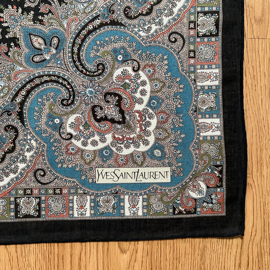 Vintage Yves Saint Laurent Handkerchief