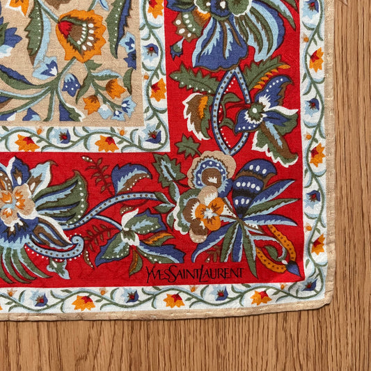 Vintage Yves Saint Laurent Handkerchief