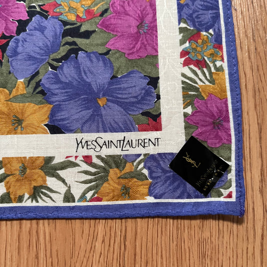 Vintage Yves Saint Laurent Handkerchief
