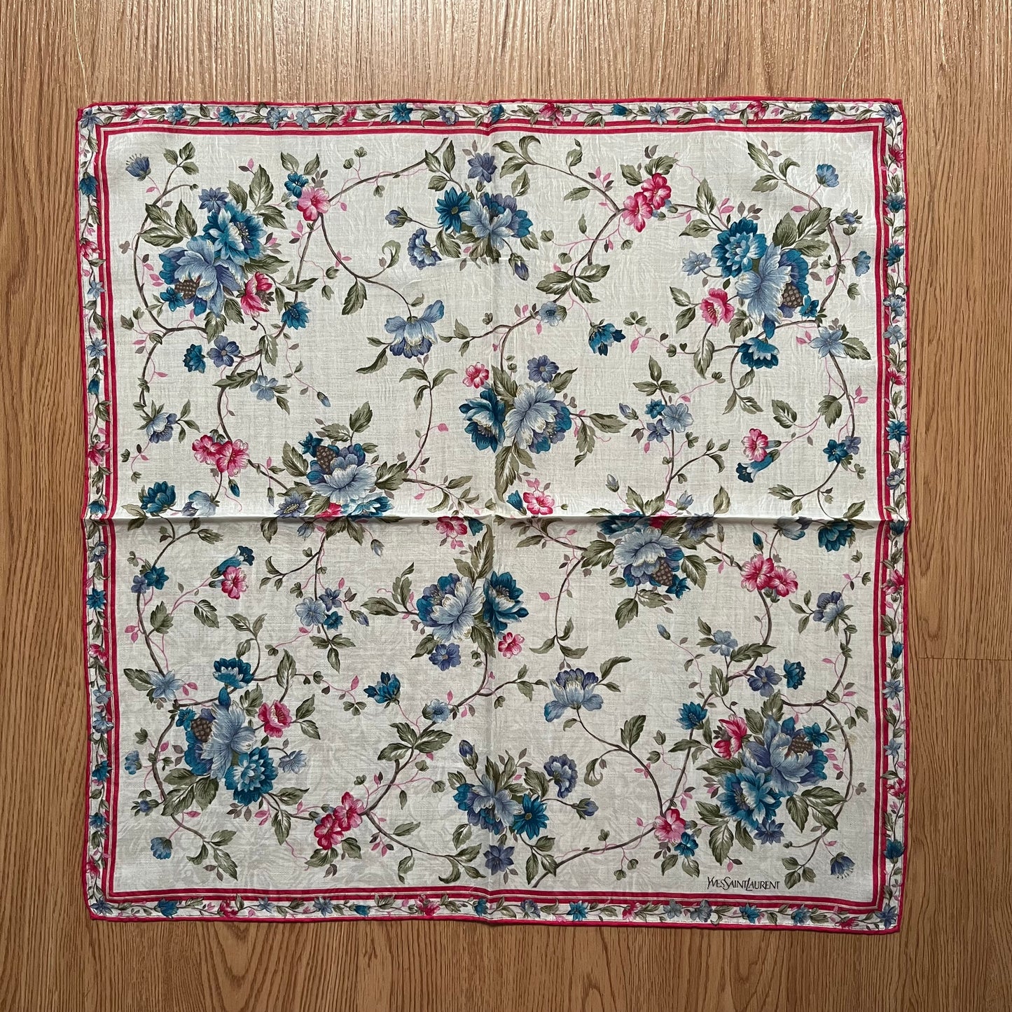 Vintage Yves Saint Laurent Handkerchief
