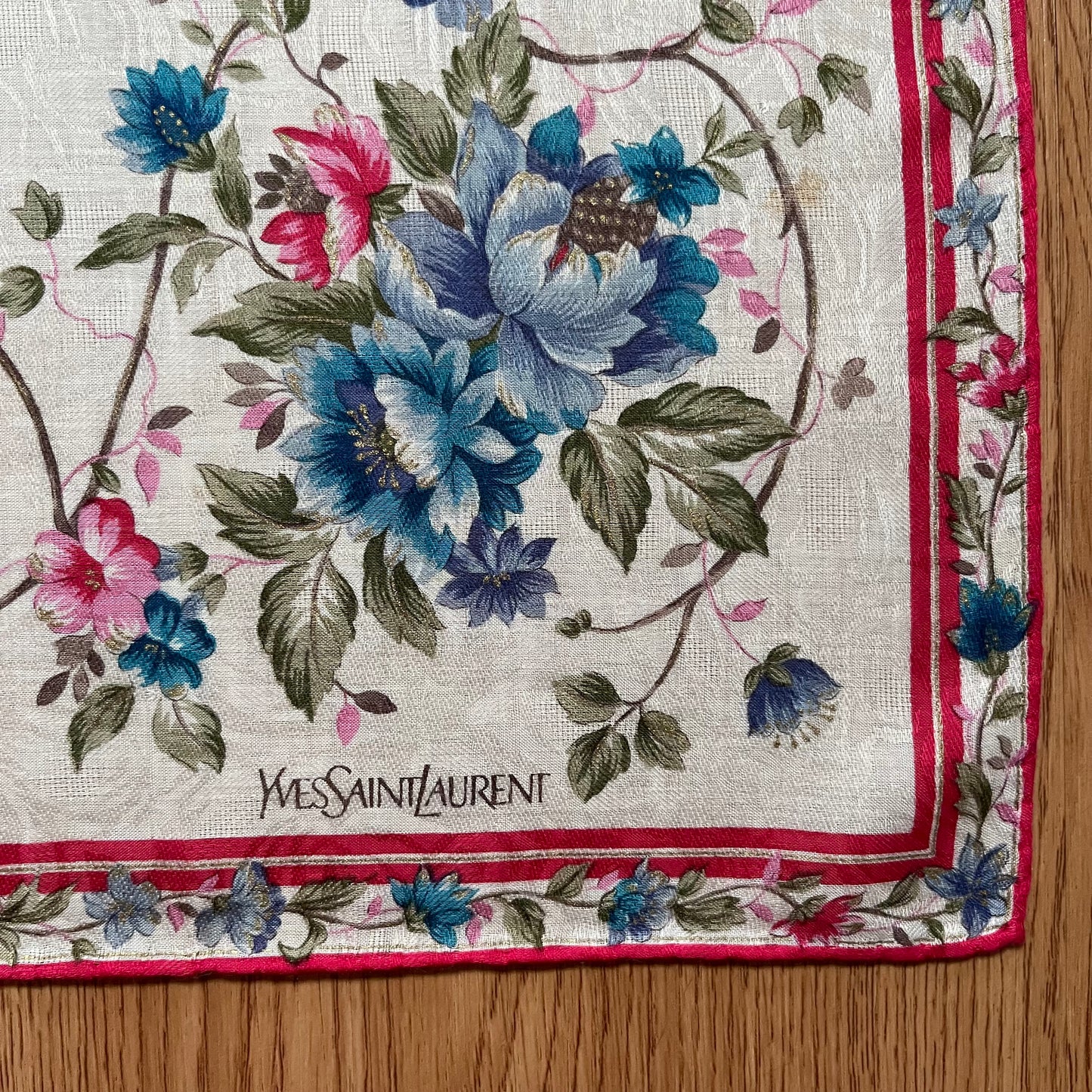 Vintage Yves Saint Laurent Handkerchief