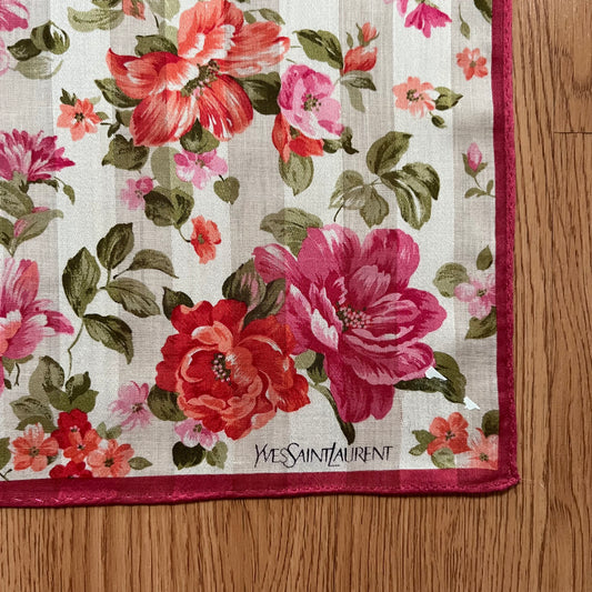 Vintage Yves Saint Laurent Handkerchief