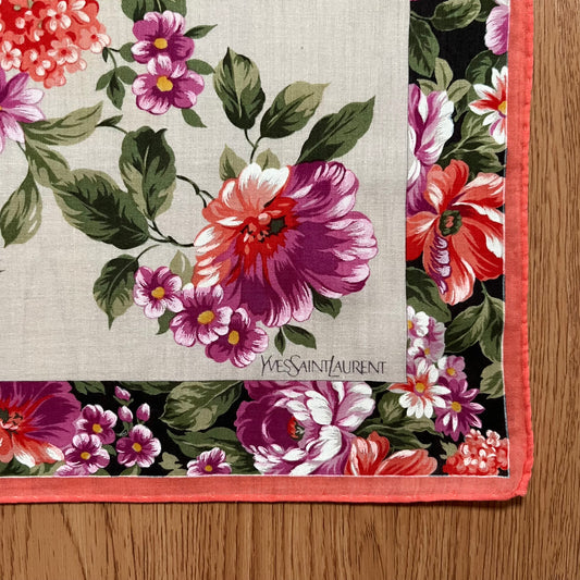 Vintage Yves Saint Laurent Handkerchief