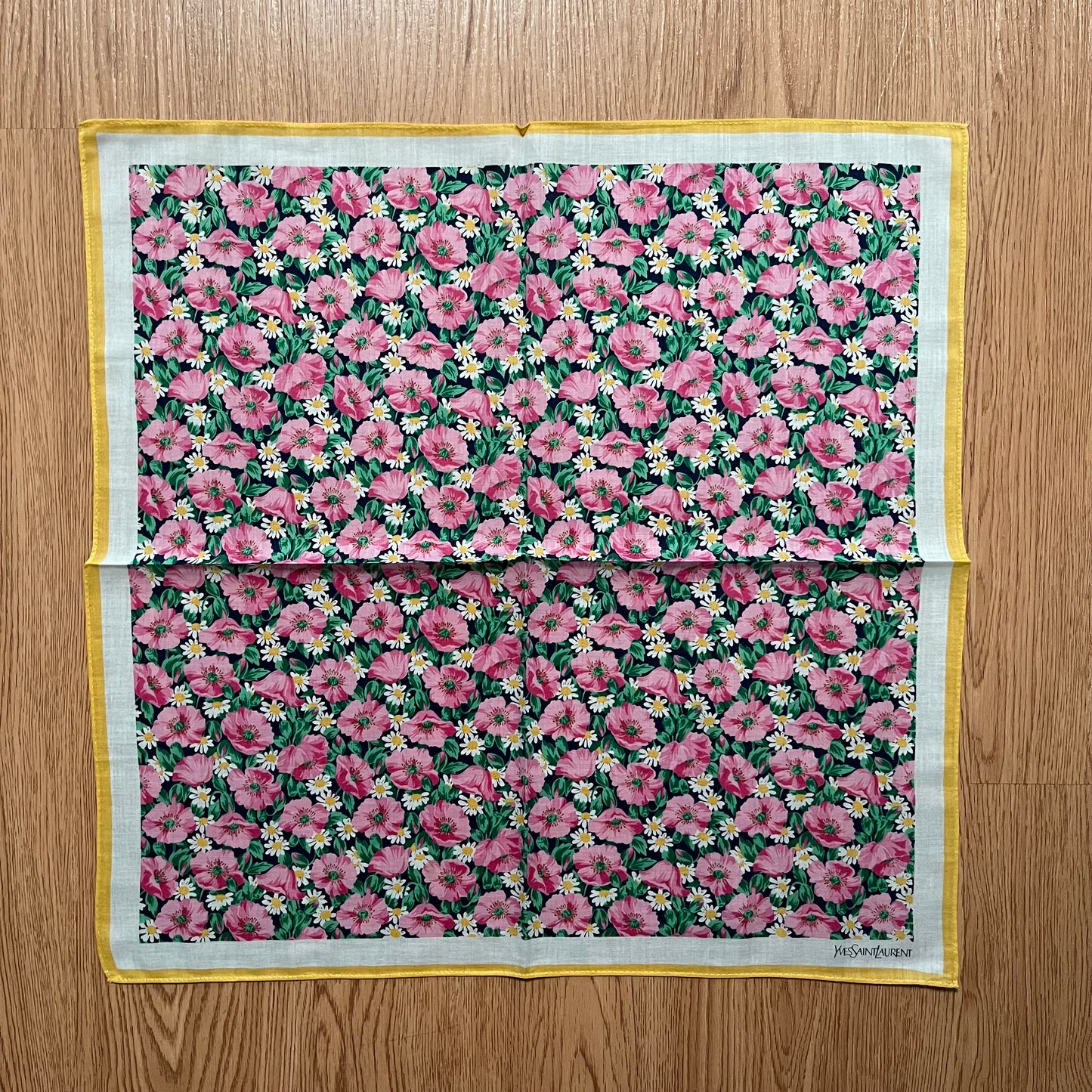 Vintage Yves Saint Laurent Handkerchief