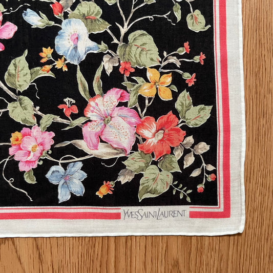 Vintage Yves Saint Laurent Handkerchief