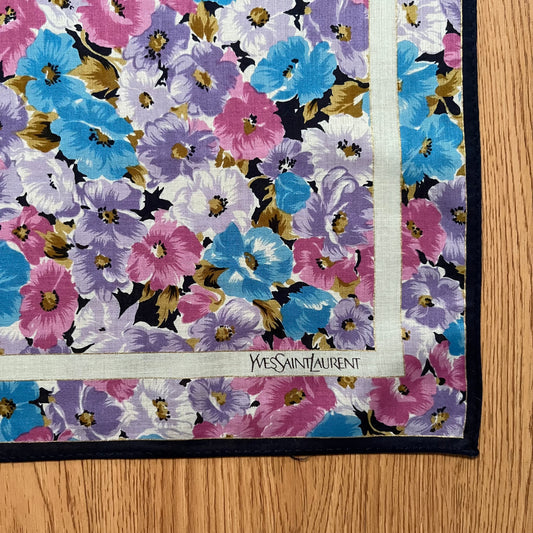 Vintage Yves Saint Laurent Handkerchief