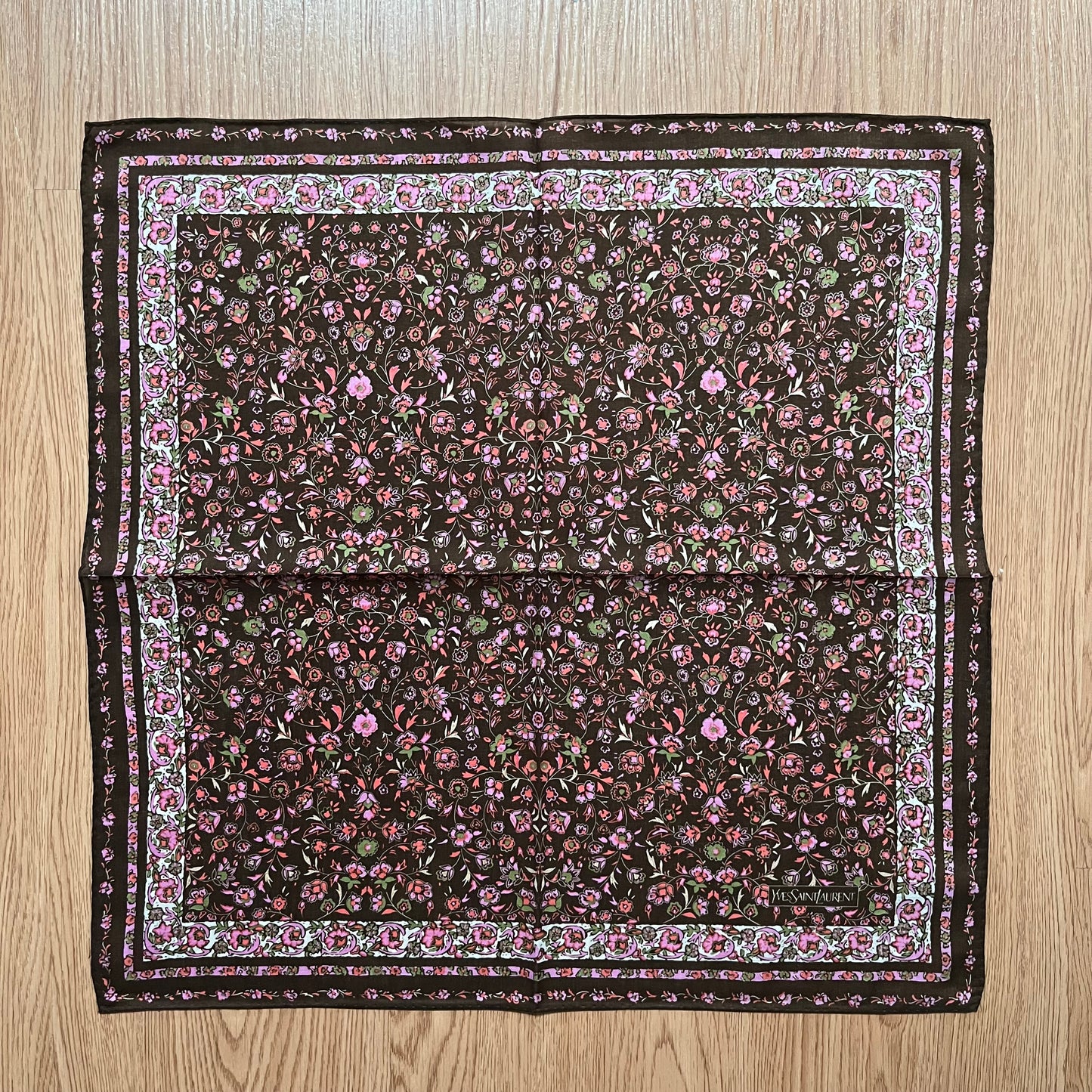 Vintage Yves Saint Laurent Handkerchief