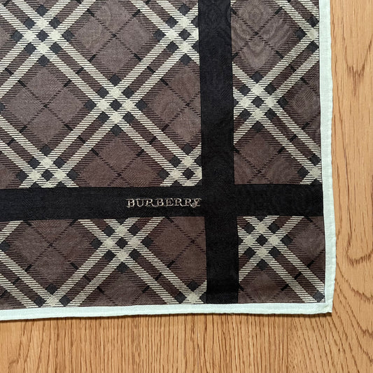 Vintage Burberry Handkerchief