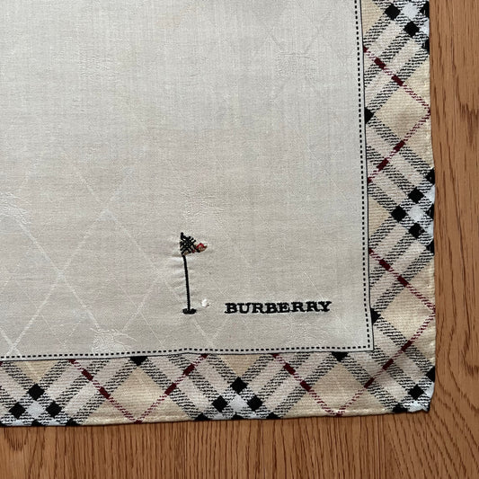 Vintage Burberry Handkerchief