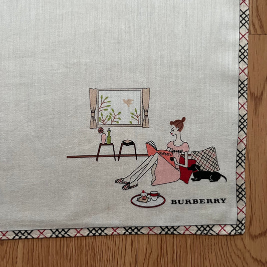 Vintage Burberry Handkerchief