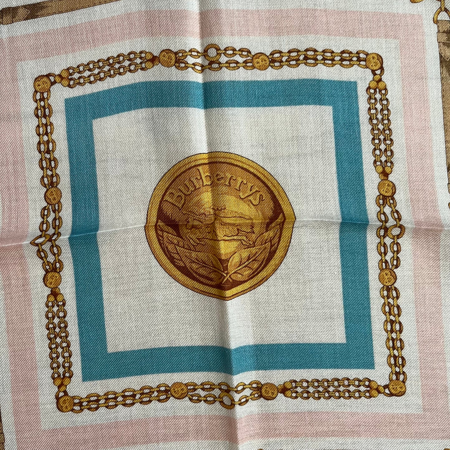 Vintage Burberry Handkerchief