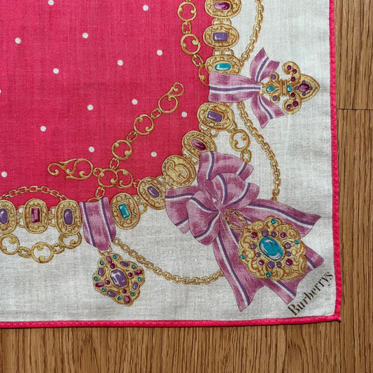 Vintage Burberry Handkerchief
