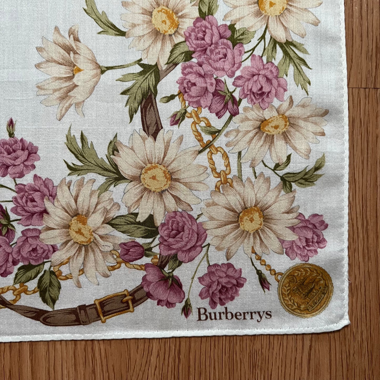 Vintage Burberry Handkerchief
