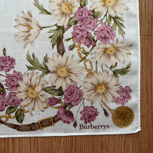 Vintage Burberry Handkerchief
