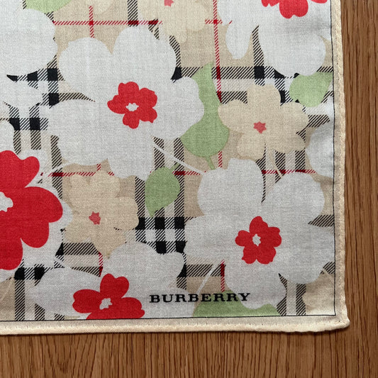 Vintage Burberry Handkerchief