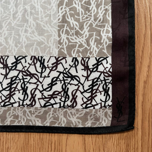 Vintage Yves Saint Laurent Handkerchief